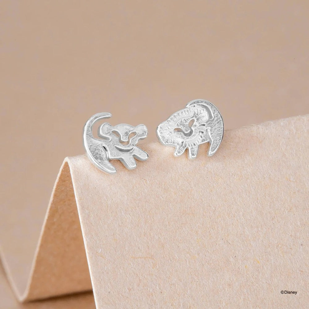 Disney x Short Story Earrings The Lion King Simba - Silver