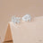 Disney x Short Story Earrings The Lion King Simba - Silver