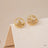 Disney x Short Story Earrings The Lion King Outlands Stencil - Gold