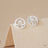 Disney x Short Story Earrings The Lion King Outlands Stencil - Silver