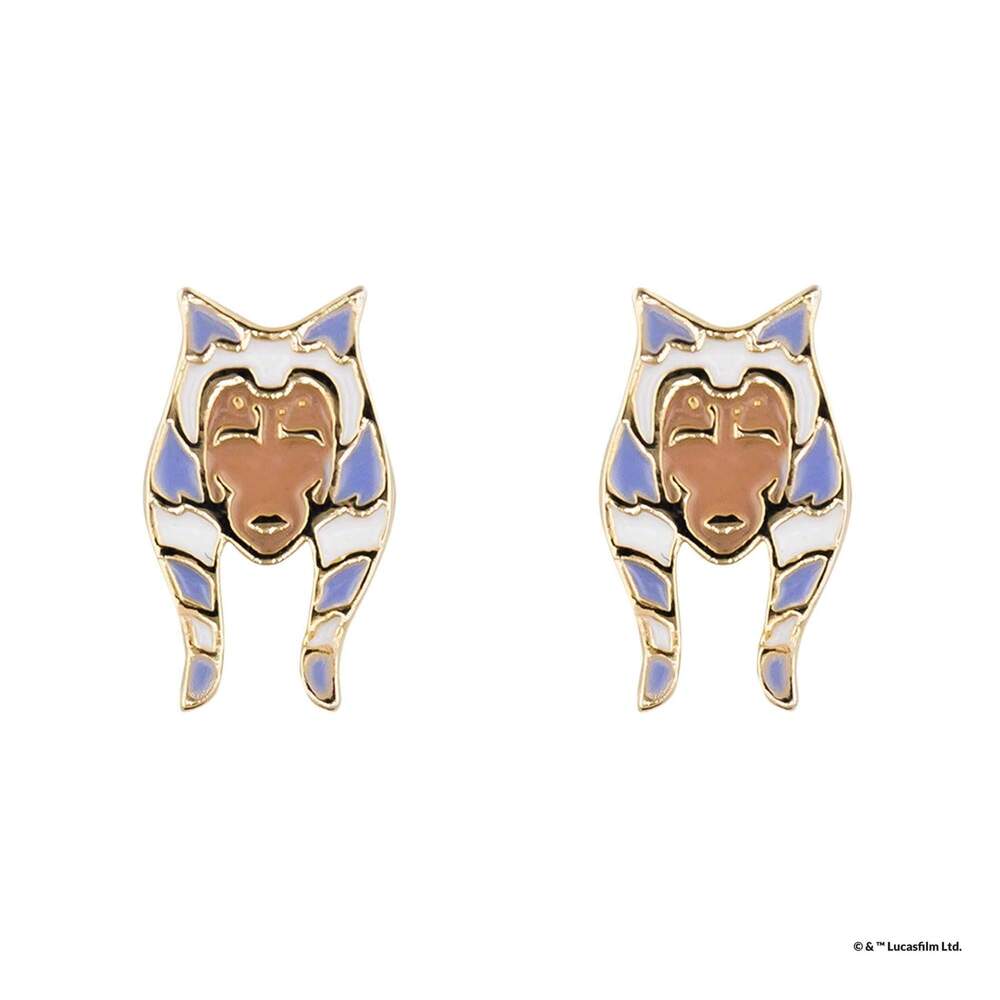 Star Wars x Short Story Earrings - Ahsoka - Epoxy