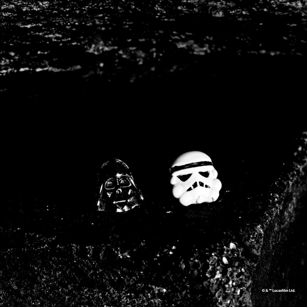 Star Wars x Short Story Earrings - Darth Vader & Stormtrooper - Epoxy