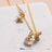 Disney x Short Story Necklace Jasmine - Gold