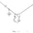 Disney x Short Story Necklace Jasmine - Silver