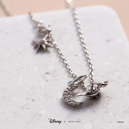 Disney x Short Story Necklace Jasmine - Silver
