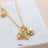 Disney x Short Story Necklace Mulan - Gold