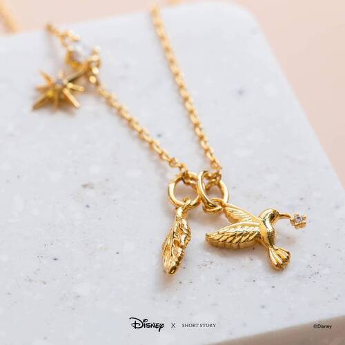Disney x Short Story Necklace Pocahontas - Gold