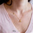 Disney x Short Story Necklace Pocahontas - Gold