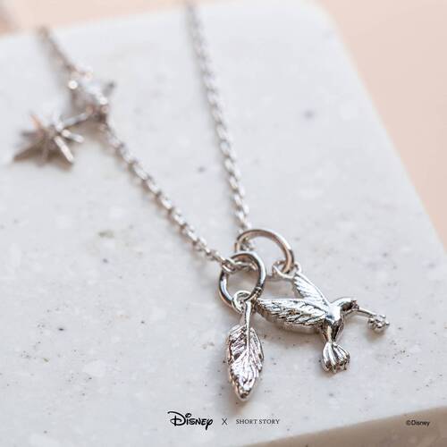 Disney x Short Story Necklace Pocahontas - Silver