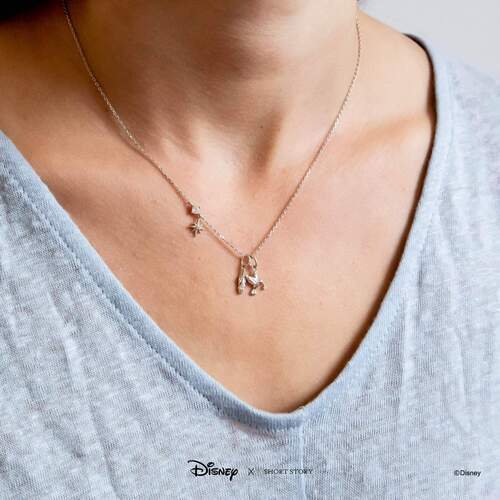 Disney x Short Story Necklace Pocahontas - Silver