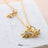 Disney x Short Story Necklace Tangled - Gold
