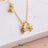 Disney x Short Story Necklace Frozen - Gold