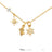 Disney x Short Story Necklace Frozen - Gold