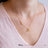 Disney x Short Story Necklace Moana - Gold