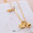 Disney x Short Story Necklace Snow White - Gold