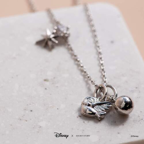 Disney x Short Story Necklace Snow White - Silver