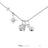 Disney x Short Story Necklace Snow White - Silver