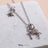 Disney x Short Story Necklace Tinkerbell - Silver