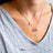 Disney x Short Story Necklace Flounder And Sebastian - Silver