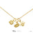 Disney X Short Story Necklace Mickey Shorts Shoe Glove - Gold