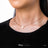 Disney X Short Story Necklace Mickey Ears - Rose Gold