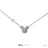 Disney X Short Story Necklace Mickey Ears - Silver