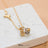 Disney X Short Story Necklace Pooh - Gold