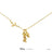 Disney X Short Story Necklace Piglet - Gold