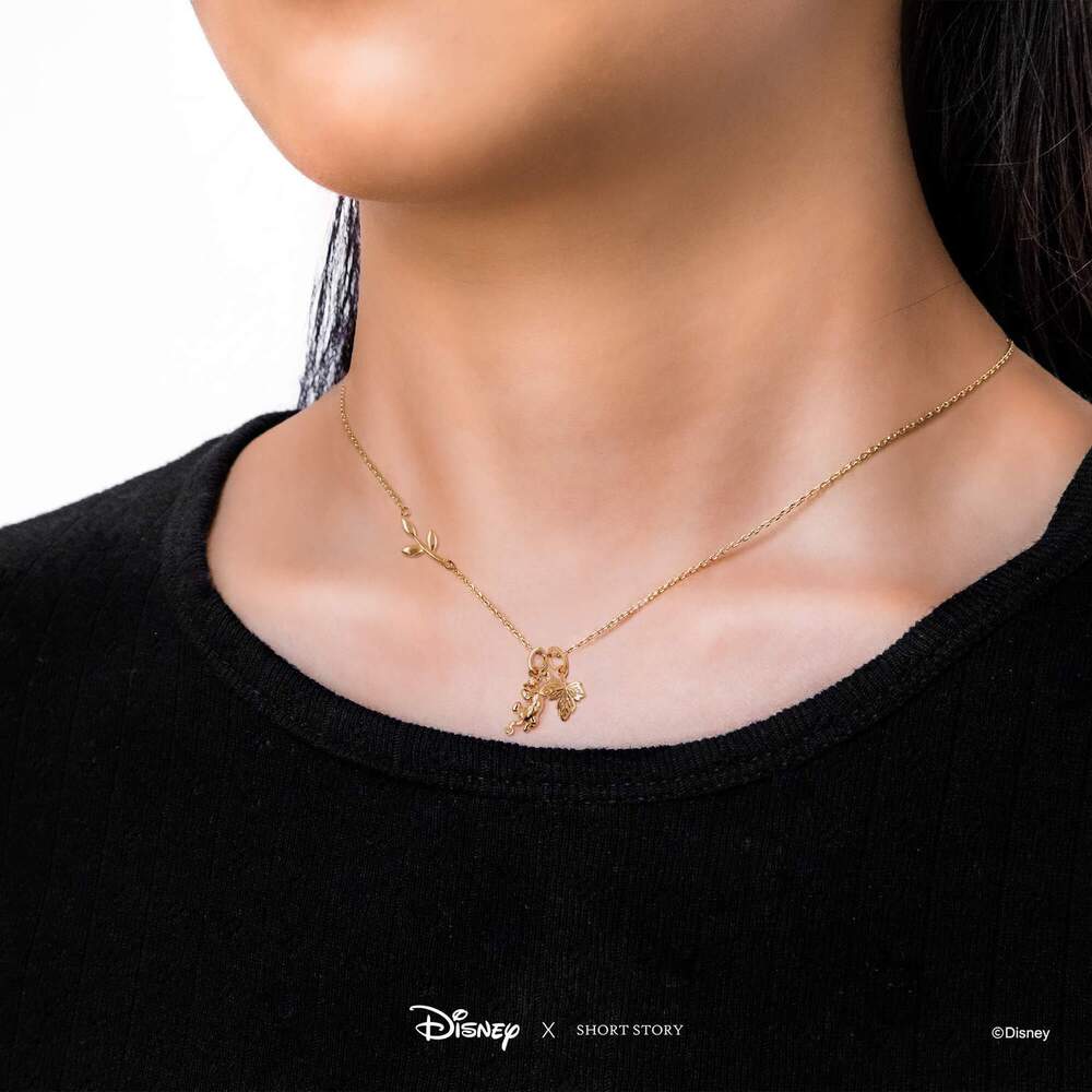 Disney X Short Story Necklace Tigger - Gold