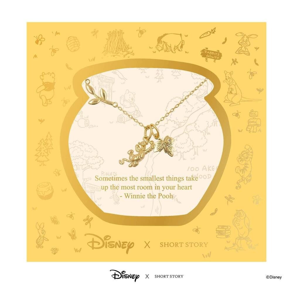 Disney X Short Story Necklace Tigger - Gold