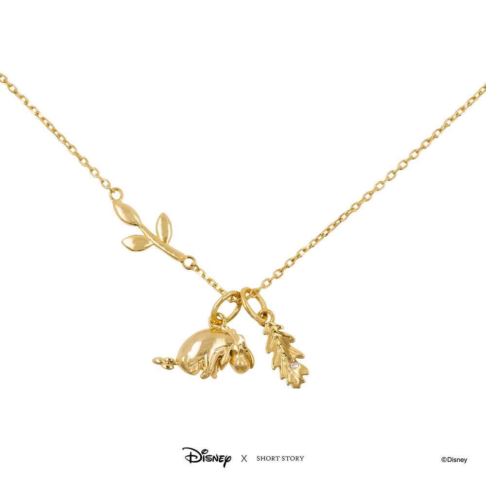 Disney X Short Story Necklace Eeyore - Gold