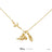 Disney X Short Story Necklace Eeyore - Gold
