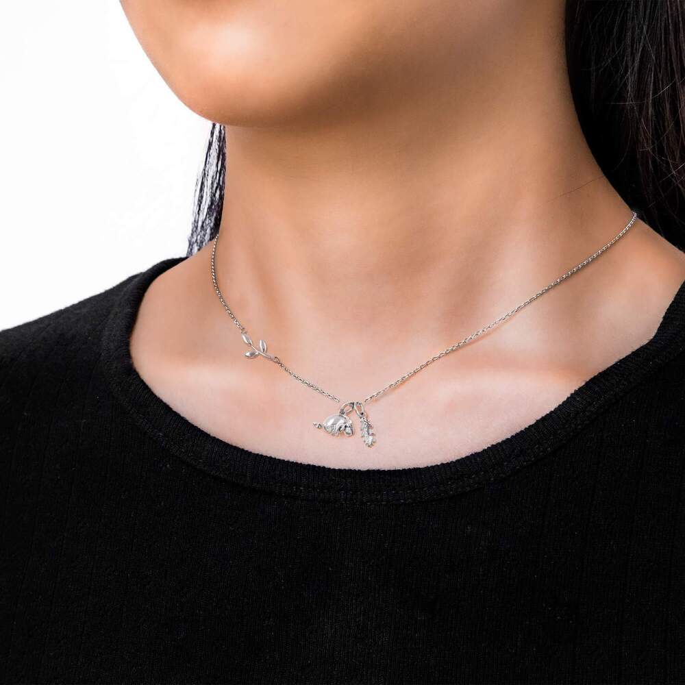 Disney X Short Story Necklace Eeyore - Silver