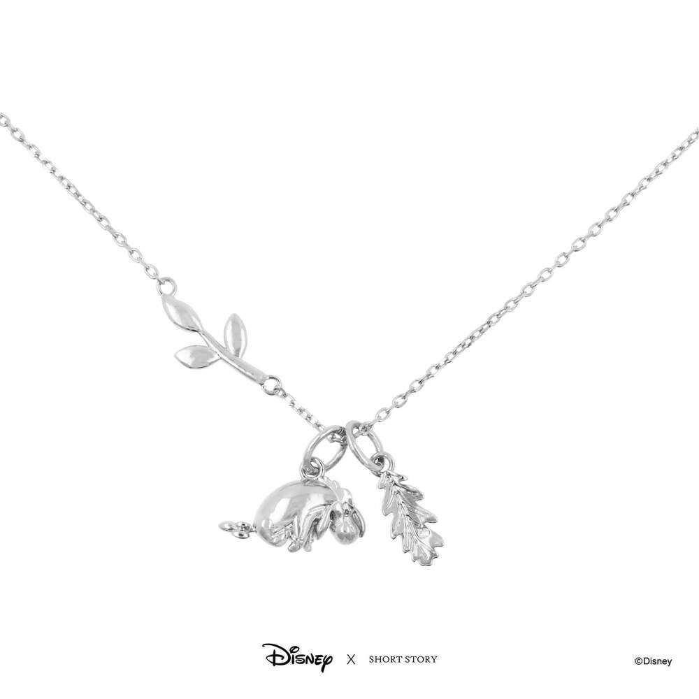 Disney X Short Story Necklace Eeyore - Silver