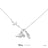 Disney X Short Story Necklace Eeyore - Silver
