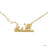Disney x Short Story Necklace The Lion King No Worries - Gold