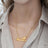 Disney x Short Story Necklace The Lion King No Worries - Gold