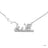 Disney x Short Story Necklace The Lion King No Worries - Silver
