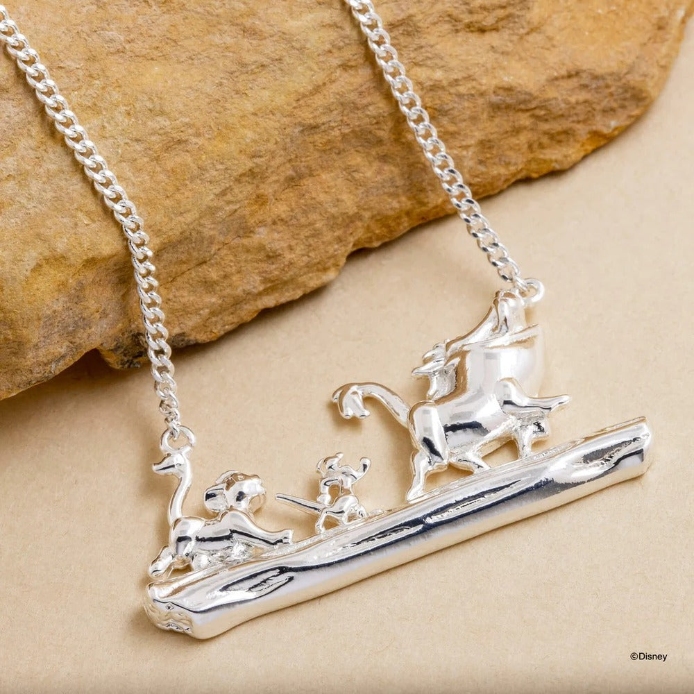 Disney x Short Story Necklace The Lion King No Worries - Silver