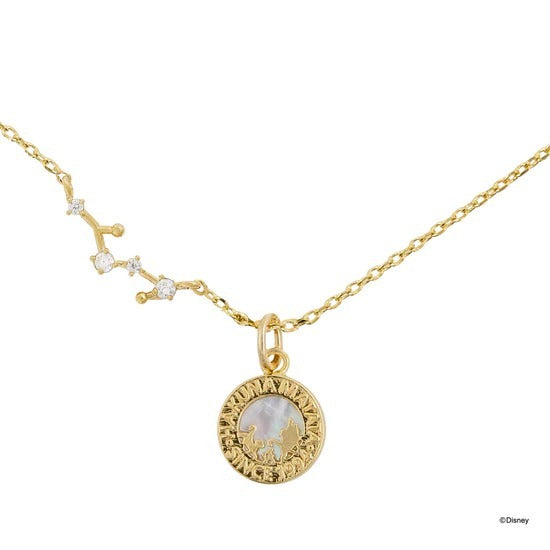 Disney x Short Story Necklace The Lion King Hakuna Matata - Gold