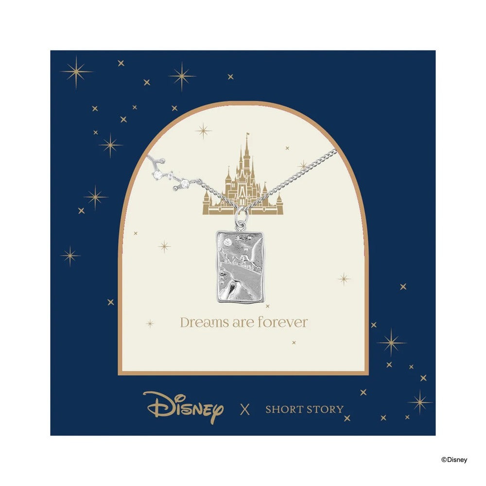 Disney x Short Story Necklace The Lion King Pride Rock - Silver