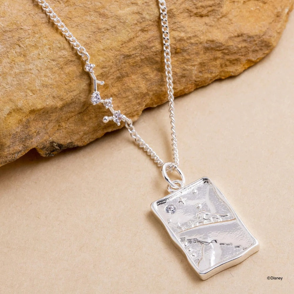 Disney x Short Story Necklace The Lion King Pride Rock - Silver