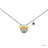 Star Wars x Short Story Necklace - Grogu - Silver