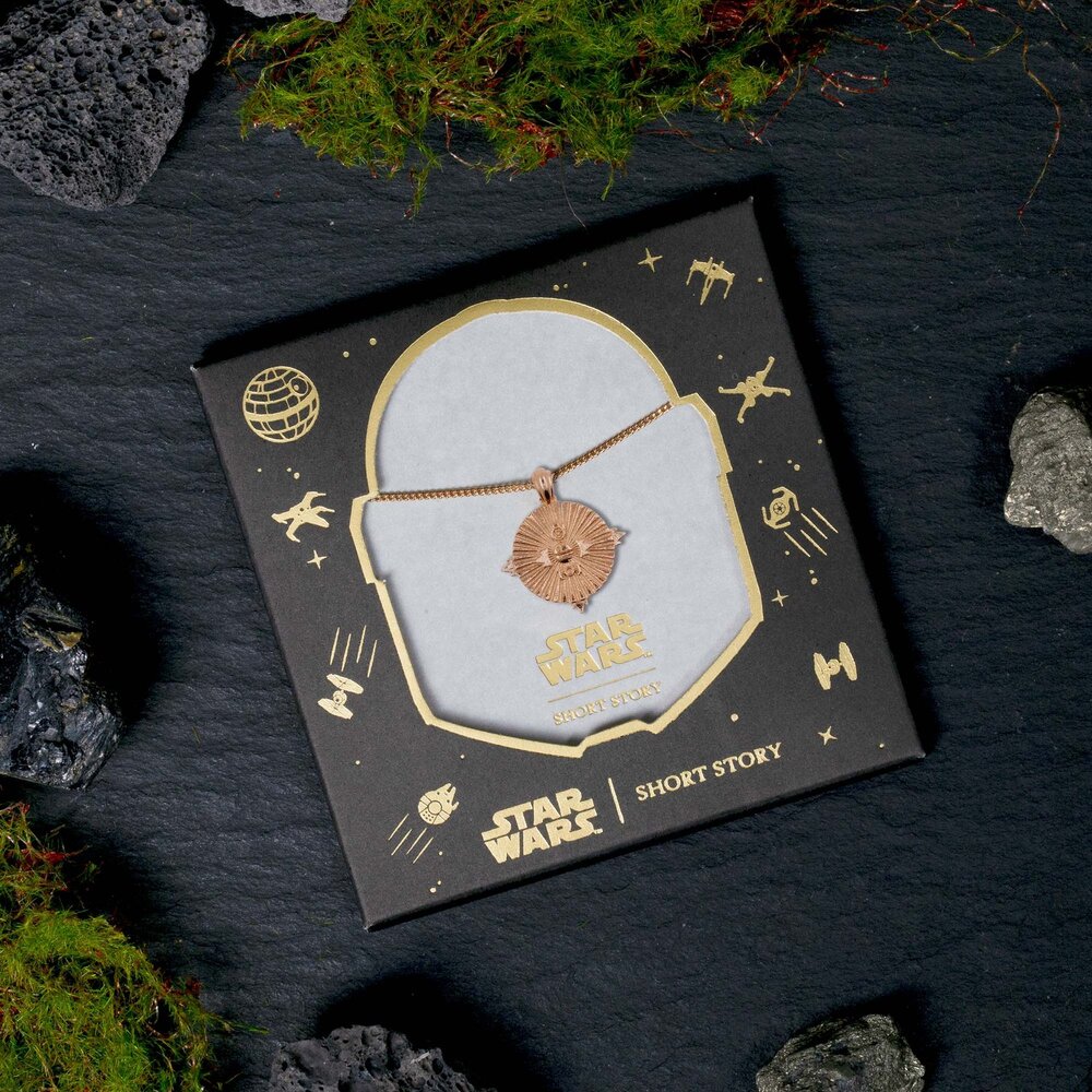 Star Wars x Short Story Necklace - The Sith - Rose Gold