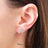 Disney x Short Story Earrings Pocahontas & Leaf - Silver