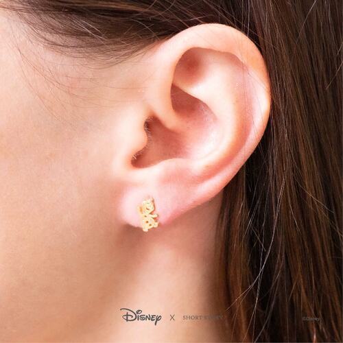 Disney x Short Story Earrings Frozen Olaf - Gold
