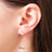Disney x Short Story Earrings Frozen Olaf - Gold
