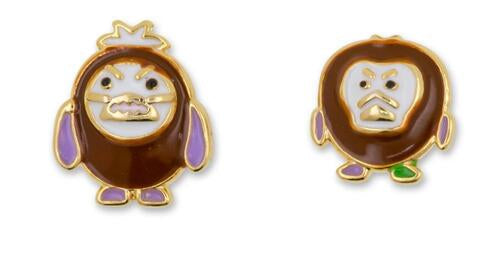Disney x Short Story Earrings Moana Kakamora - Epoxy