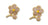 Disney x Short Story Earrings Mulan Blossoms - Epoxy