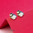 Disney x Short Story Earrings Mulan Face - Epoxy